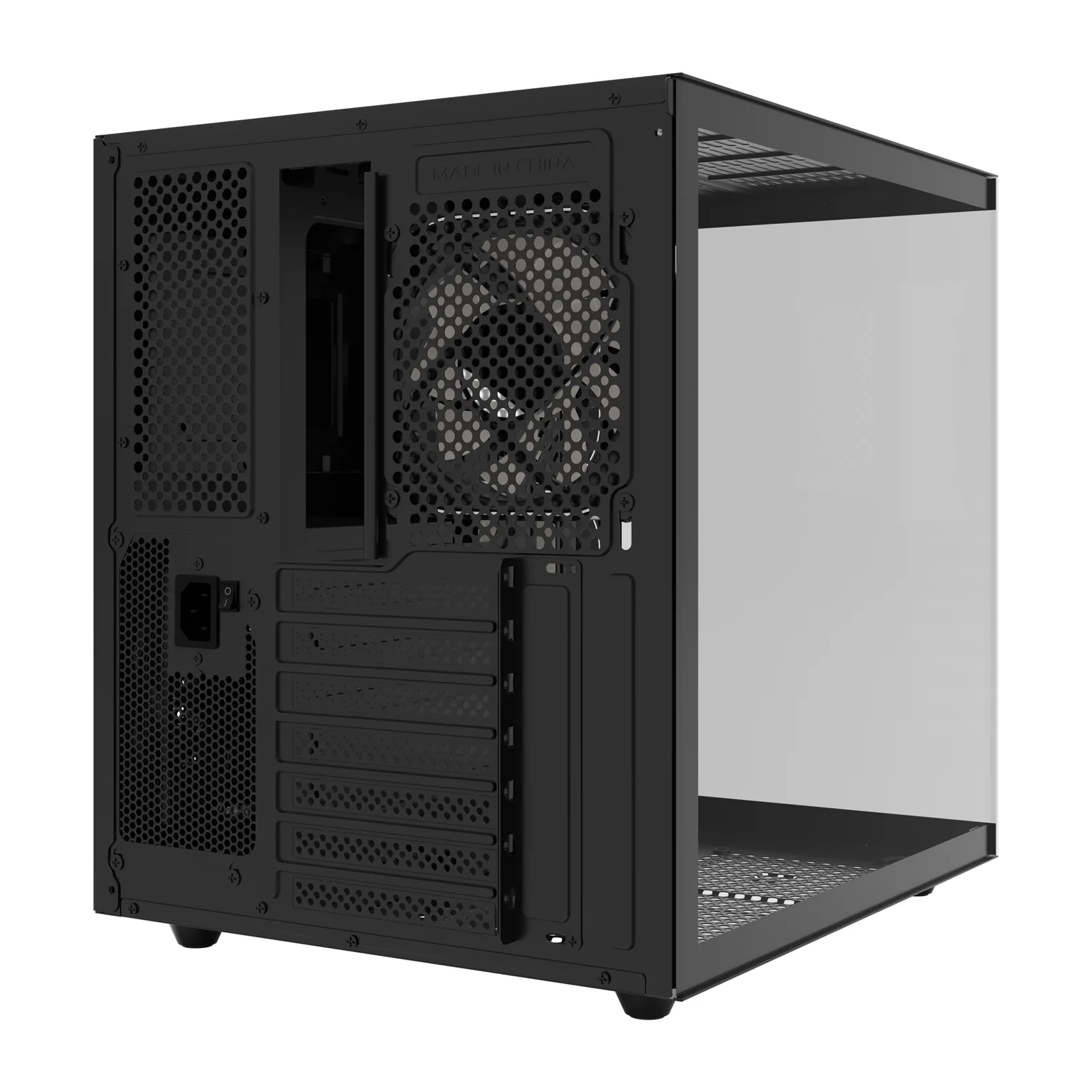 HC510 650W 80+ Bronze ARGB Akvaryum ATX Mid Tower Siyah 4