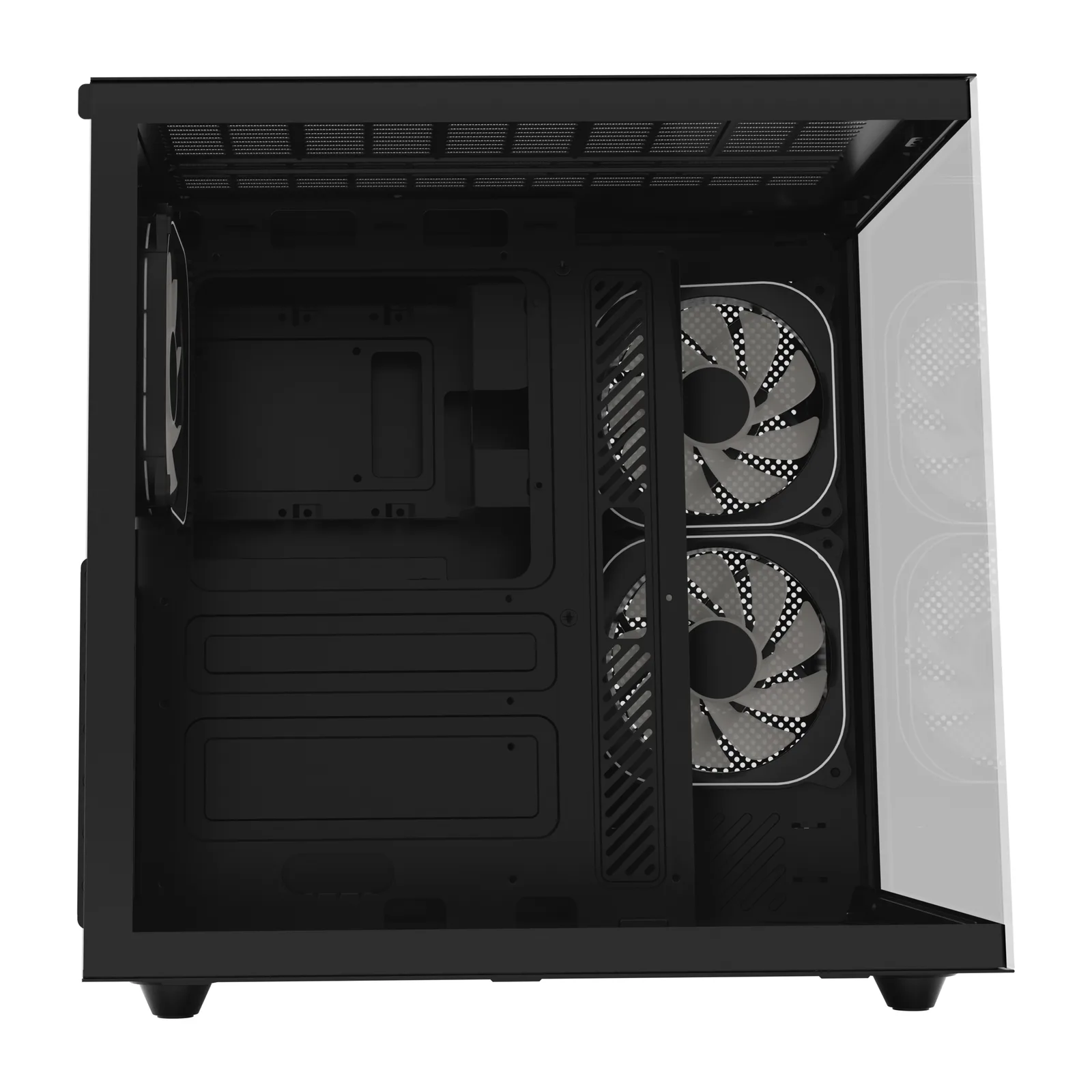 HC510 650W 80+ Bronze ARGB Akvaryum ATX Mid Tower Siyah 6