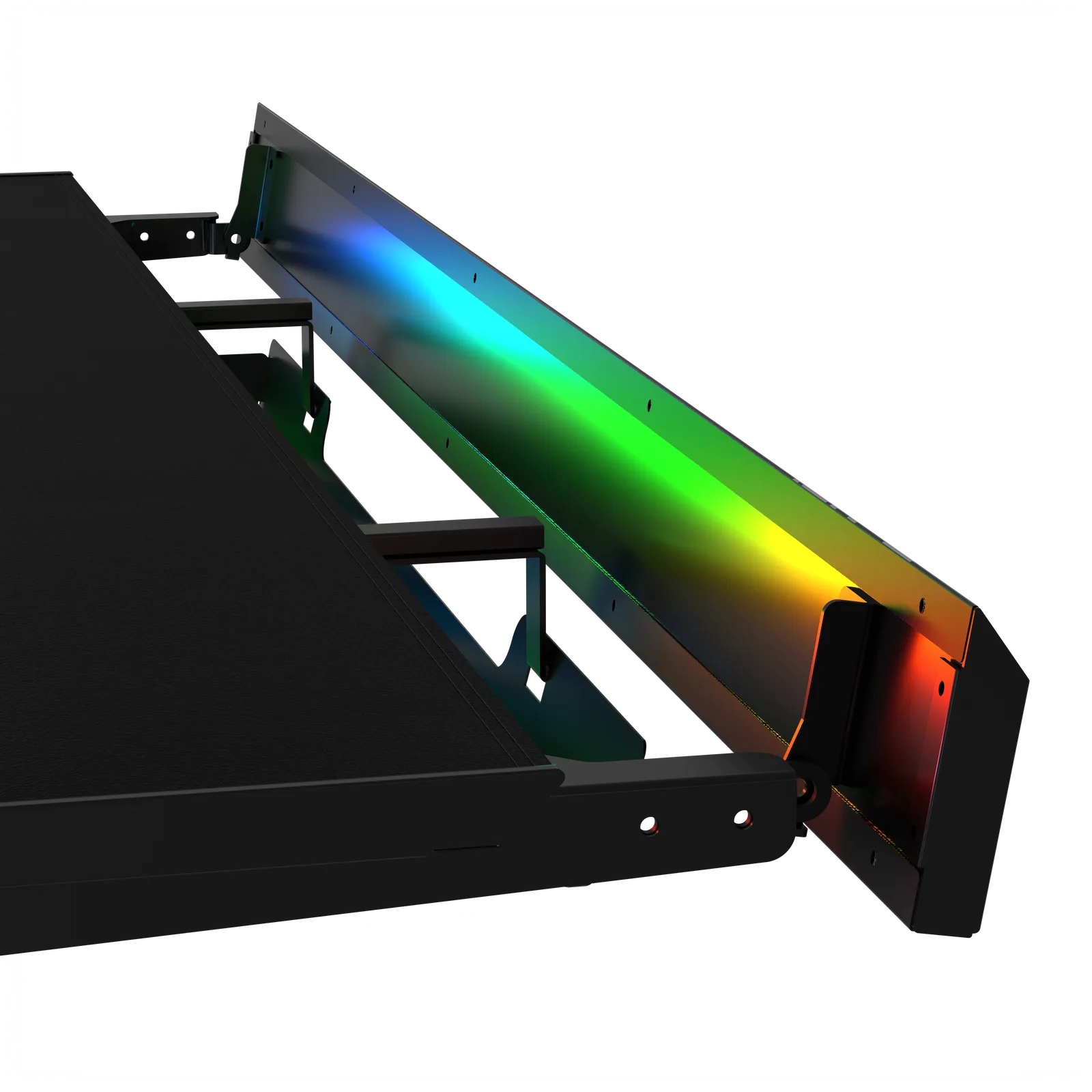 ION S Çift Motorlu Yükseklik Ayarlı RGB 140x70 Siyah Renk Çalışma ve 5